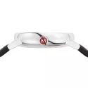 MONDAINE Evo2 40 Bahnhofsuhr Big Date Saphirglas