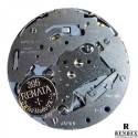 RENDEX Airforce Chronograph Linkshänderuhr Edelstahl vergoldet