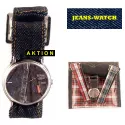JEANS Set Uhr mit Wechselbändern blau