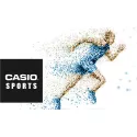 CASIO Solar LCD Illuminator Sportuhr klein schwarz-blau