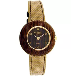ORION Swiss Les Woods Quartz Holzuhr