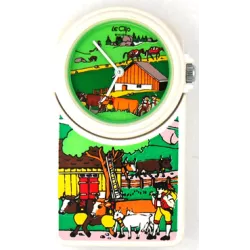 LE CLIP Klippuhr Swiss Edition Alpaufzug