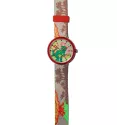 FLIK FLAK Kinderuhr Dino rot Tyrannosaurus
