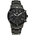 RENDEX Srews Chrono Quartzuhr Keramikband schwarz