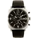 RENDEX Pilot Chronograph Quartz Edelstahl