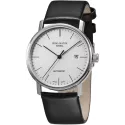 ZENO-WATCH BASEL Bauhaus Edelstahl Automatik Uhr silber
