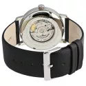 ZENO-WATCH BASEL Bauhaus Edelstahl Automatik Uhr schwarz