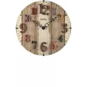 AMS Landhausstil Wanduhr Quartz