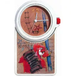 LE CLIP Wanduhr Mega Rolf Knie Clown Charlie Rivel
