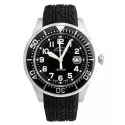 ZENO-WATCH BASEL Diver-Look Herrenuhr Automatik schwarz