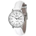 ZENO-WATCH BASEL Medium Size Day Date Automatik Uhr weiss
