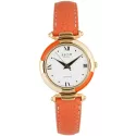 ZENO Printemps 28 Quartzuhr orange