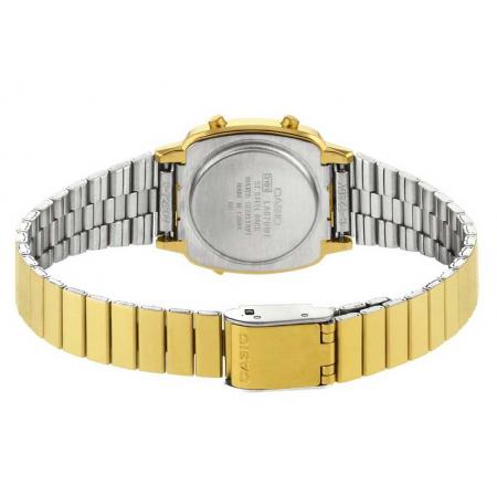CASIO Vintage LCD Digitaluhr Wega Lady gold