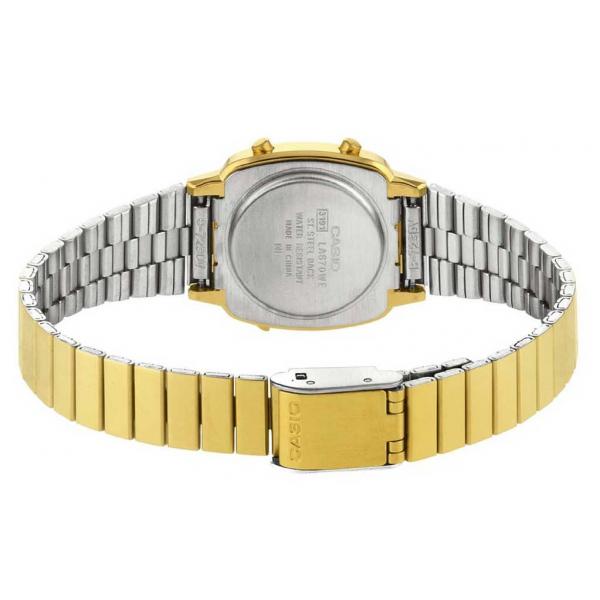 CASIO Vintage LCD Digitaluhr Wega Lady gold