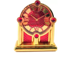 IMHOF Tischuhr Quartz Orient de luxe rot