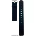 Uhrenband JACOB JENSEN Kautschuk schwarz 19mm
