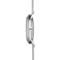 Junghans MAX BILL 38 Automatikuhr Stahl weiss Index Mesh Datum