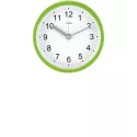 AMS kleine Funk Tisch- Wanduhr Baduhr grün