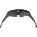 M-WATCH Core 42 Schweizer XL Quartzuhr Tag Datum schwarz