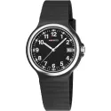 M-WATCH Maxi 38 Schweizer Quartzuhr schwarz