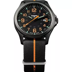 TRASER P67 Officer Pro GunMetal Lumiuhr schwarz-or