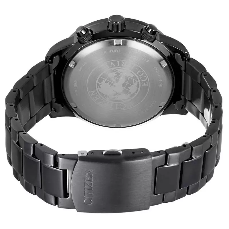 CITIZEN Flieger Chronograph Eco Drive Solaruhr schwarz
