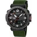 CASIO Pro Trek Funk-Solar Alti-Baro-Thermo-Kompass oliv