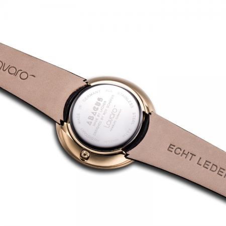 LAVARO Abacus Kugeluhr 40mm kupfer