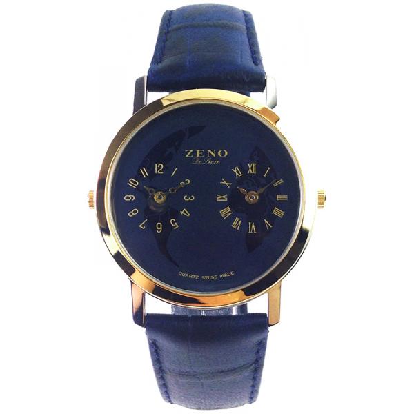ZENO, Dual Time, Zweizeitenuhr Nr 4, Quartzuhr ZENO, Dual Time, Zweizeitenuhr Nr 4, Quartzuhr