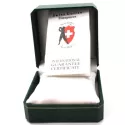 SWISS GOLFER Bonneville Quartzuhr medium Perlmutt blau