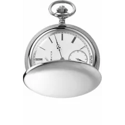 Klassik Taschenuhr Handaufzug Aerowatch Savonette Stahl