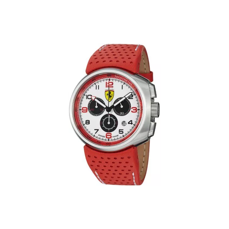 FERRARI Classic Chronograph Quartzuhr rot