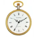 Klassik Taschenuhr Quartz Roma Lpine bicolor