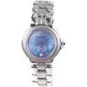 SWISS GOLFER Bonneville Quartzuhr medium Perlmutt blau