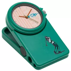 LE CLIP Klippuhr Golf
