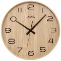 AMS Alpenchique Funkwanduhr buche 40cm
