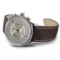JUNGHANS Meister Driver Chronoscope Automatik Stahl Leder