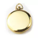Modische Anhängeuhr Handaufzug Museum gold schwarz