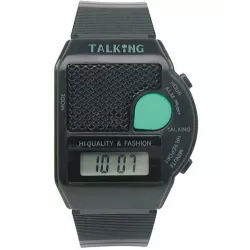 TALKiNG WATCH sprechende LCD Digitaluhr deutsch