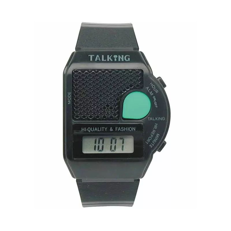 TALKiNG WATCH sprechende LCD Digitaluhr deutsch