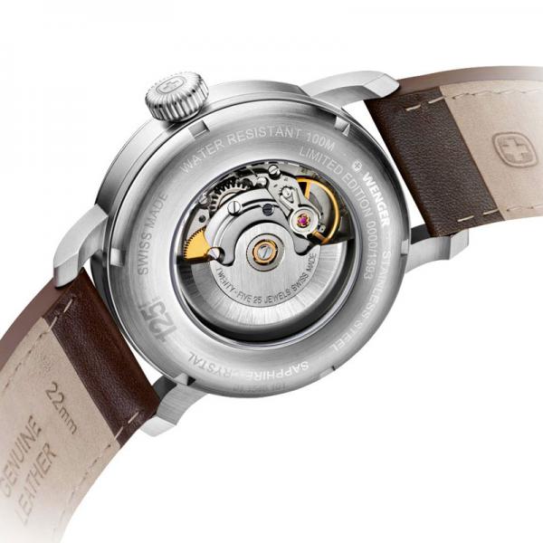 wenger uhren attitude heritage automatik limited edition 01 1546 101