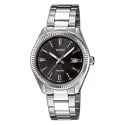 CASIO Analog Retro 34mm Quartzuhr schwarz