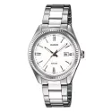 CASIO Analog Retro mini Quartzuhr weiss