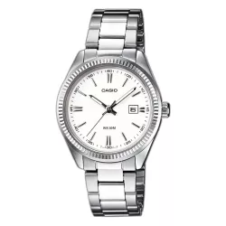 CASIO Analog Retro mini Quartzuhr weiss