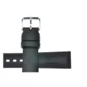 Uhrenband HIRSCH Kautschuk Pure schwarz 24mm