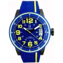 RENDEX Fashion Sportuhr Quartz blau-gelb