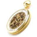 Skelett Taschenuhr Handaufzug Zeno XL