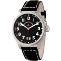 ZENO-WATCH BASEL Pilot Oversized XL Quartz Fliegeruhr Grossdatum