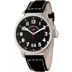 ZENO-WATCH BASEL Pilot Oversized XL Quartz Fliegeruhr Grossdatum
