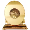 IMHOF Tischuhr Quartz Romantik von Hand emailliert